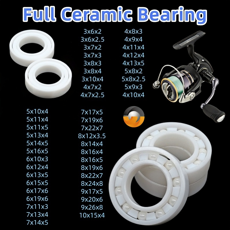 1pc MR84CE Full Zirconia Ceram - Fly Reel recensie en prijs