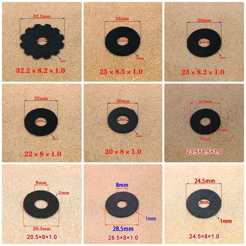 1mm Carbon Fiber Drag Washers  - Spincast Reel recensie en prijs