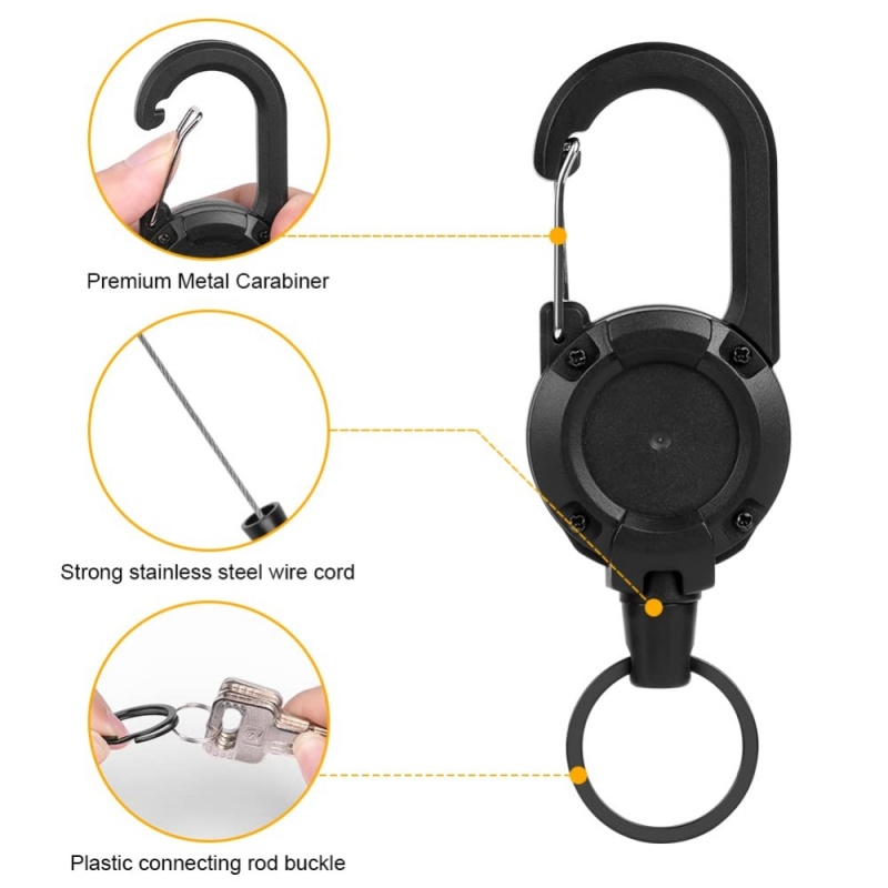 Outdoor Retractable Keychain H - Conventional Reel recensie en prijs