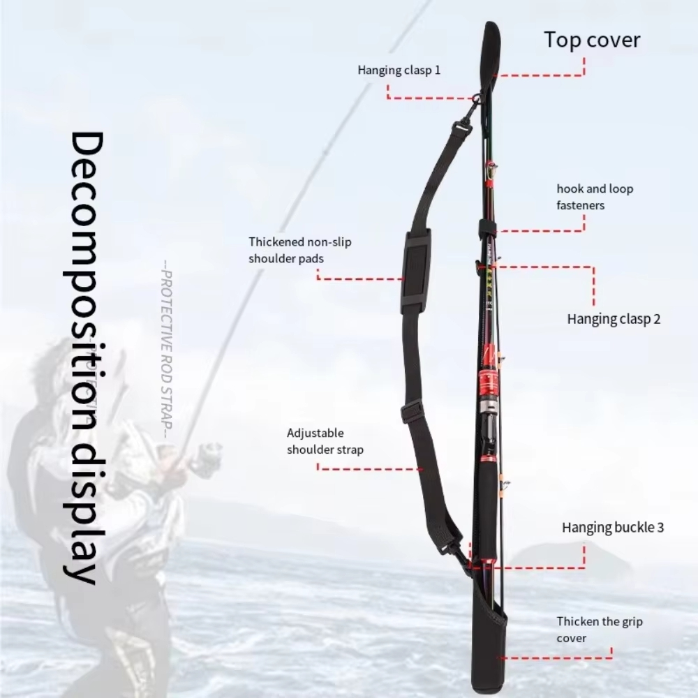  Adjustable Fishing Rod Stora - Reel Bag recensie en prijs