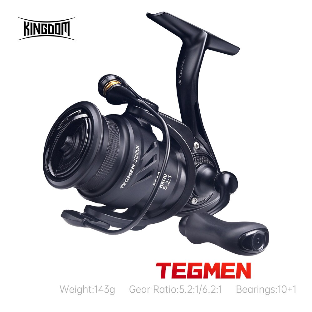Kingdom Tegmen 5.2:1 6.2:1 143 - Trolling Reel recensie en prijs
