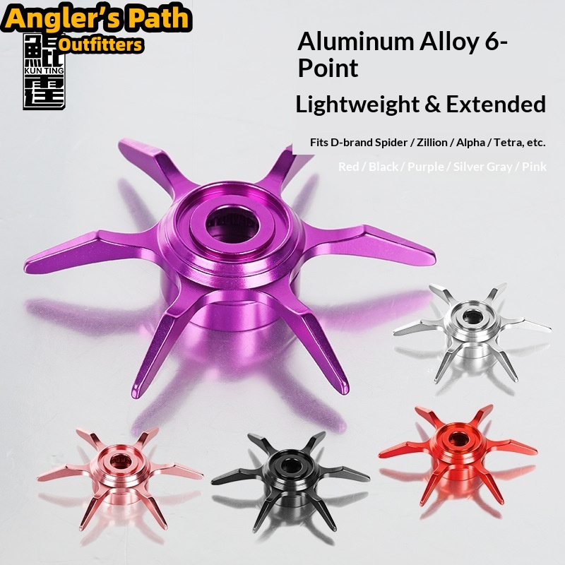 Six Star Drag Knob Enlarged Al - Reel Drag Knob recensie en prijs