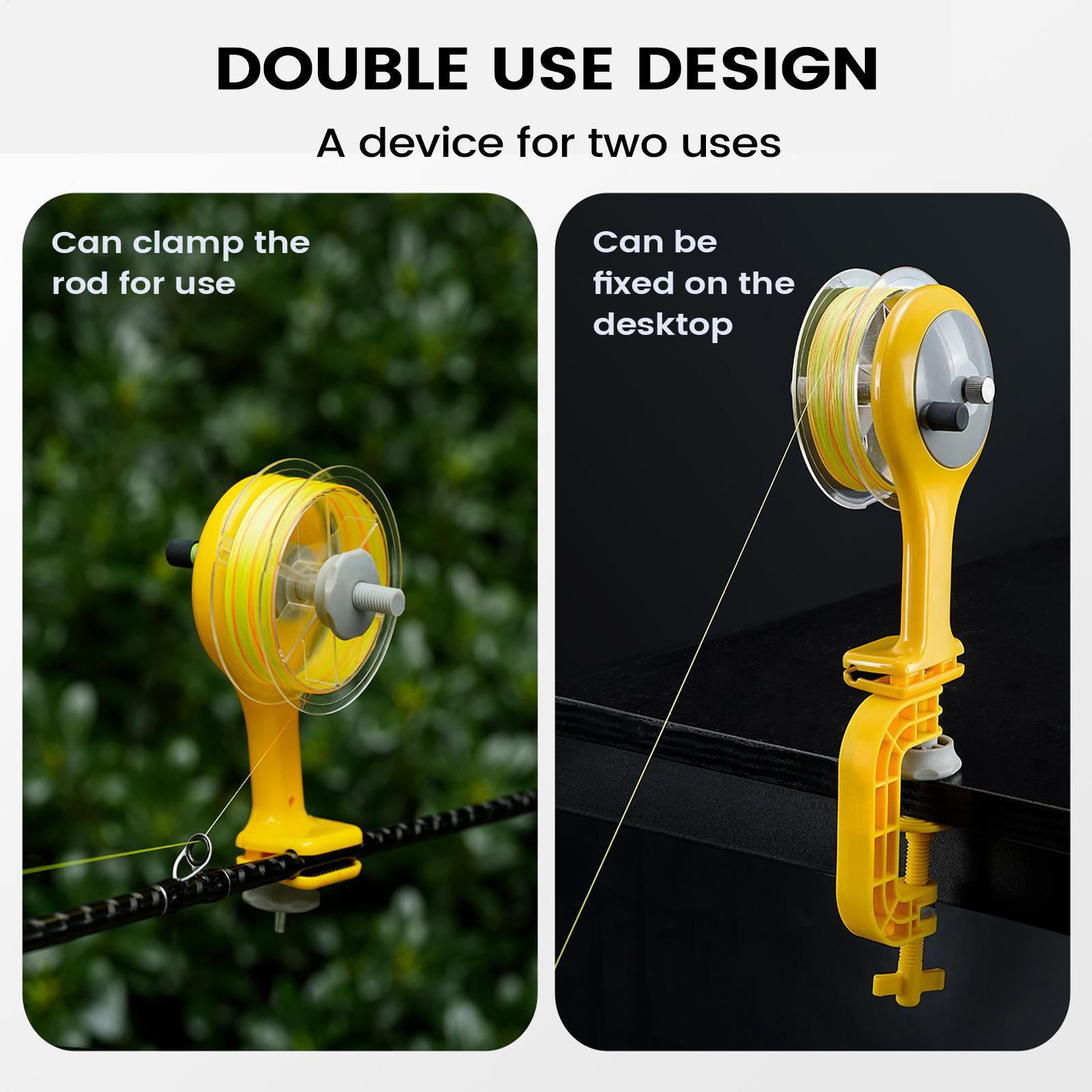 Fishing Line Spooler with Clam - Ice Fishing Reel recensie en prijs