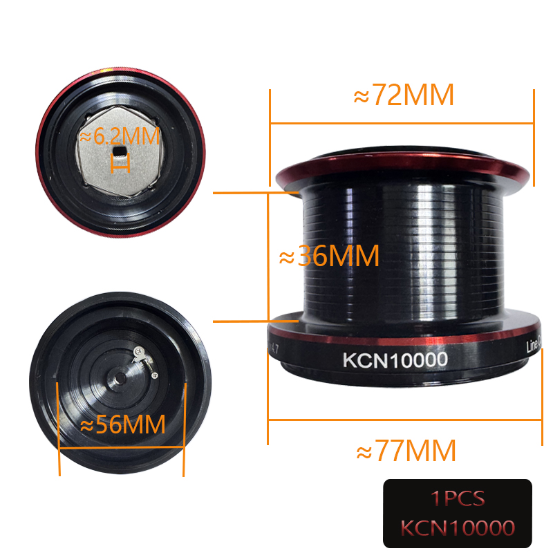 KCN6000 KCN8000 KCN10000 Spare - Reel Spare Spool recensie en prijs