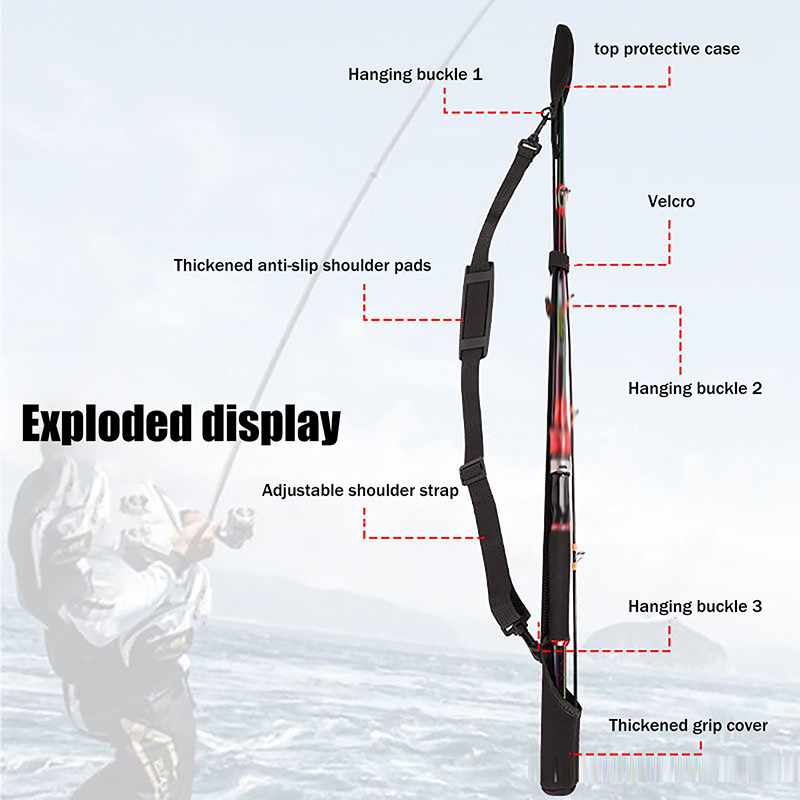 Adjustable Fishing Rod Storage - Reel Cover recensie en prijs