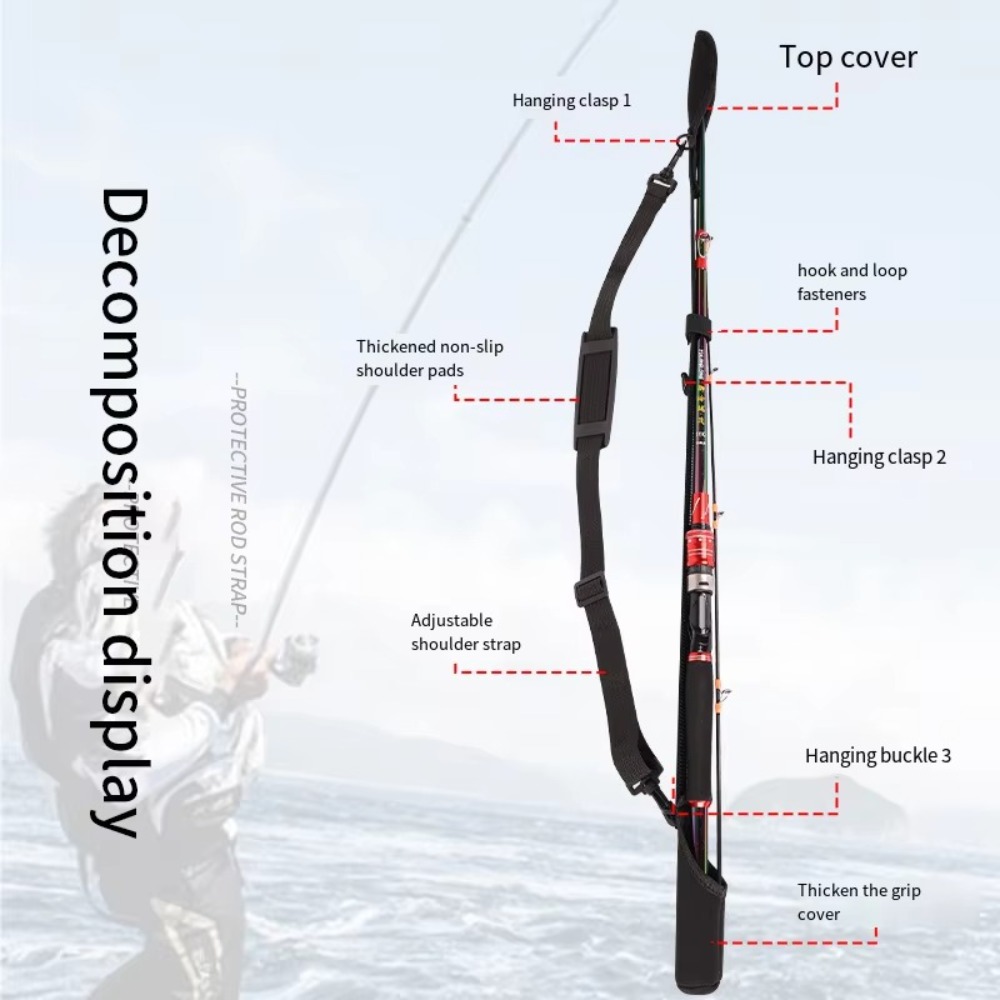 Adjustable Fishing Rod Storage - Reel Cover recensie en prijs