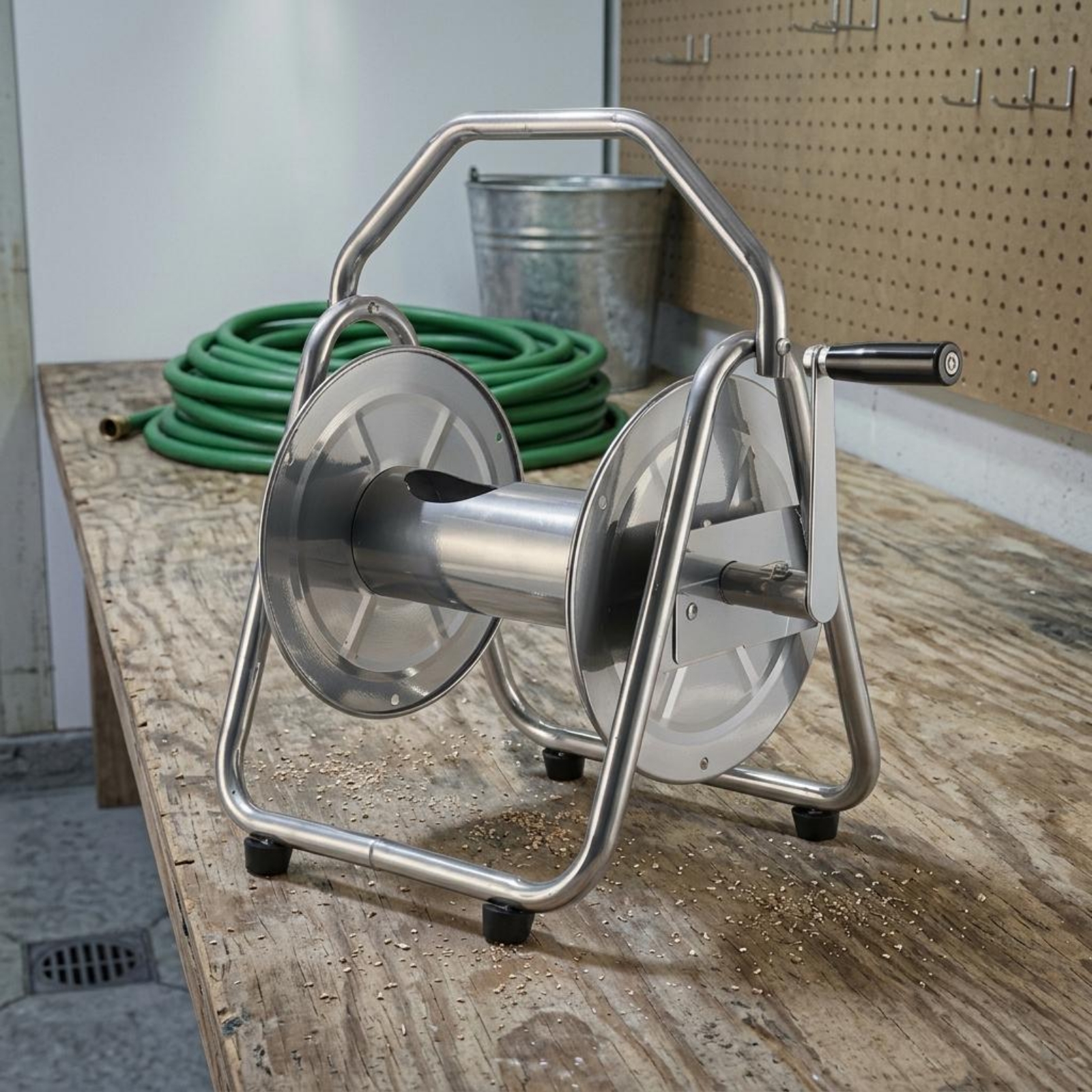 Metal Hose Reel Heavy Duty Gar - Reel Handle recensie en prijs