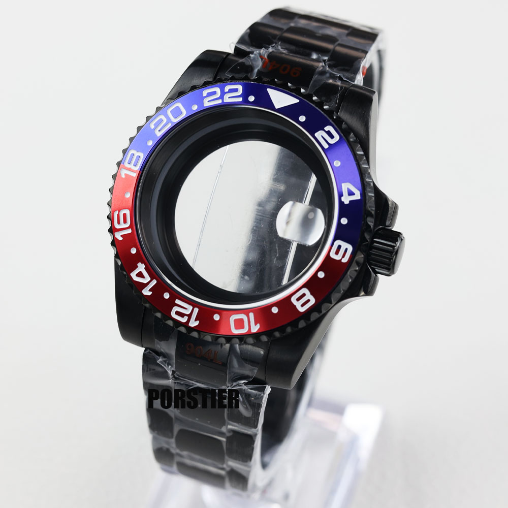 40mm Black pvd watch case sapp - Reel Case recensie en prijs