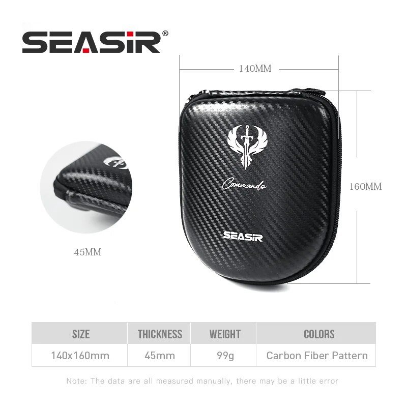 SEASIR Commando Carbon Fiber P - Spincast Reel recensie en prijs