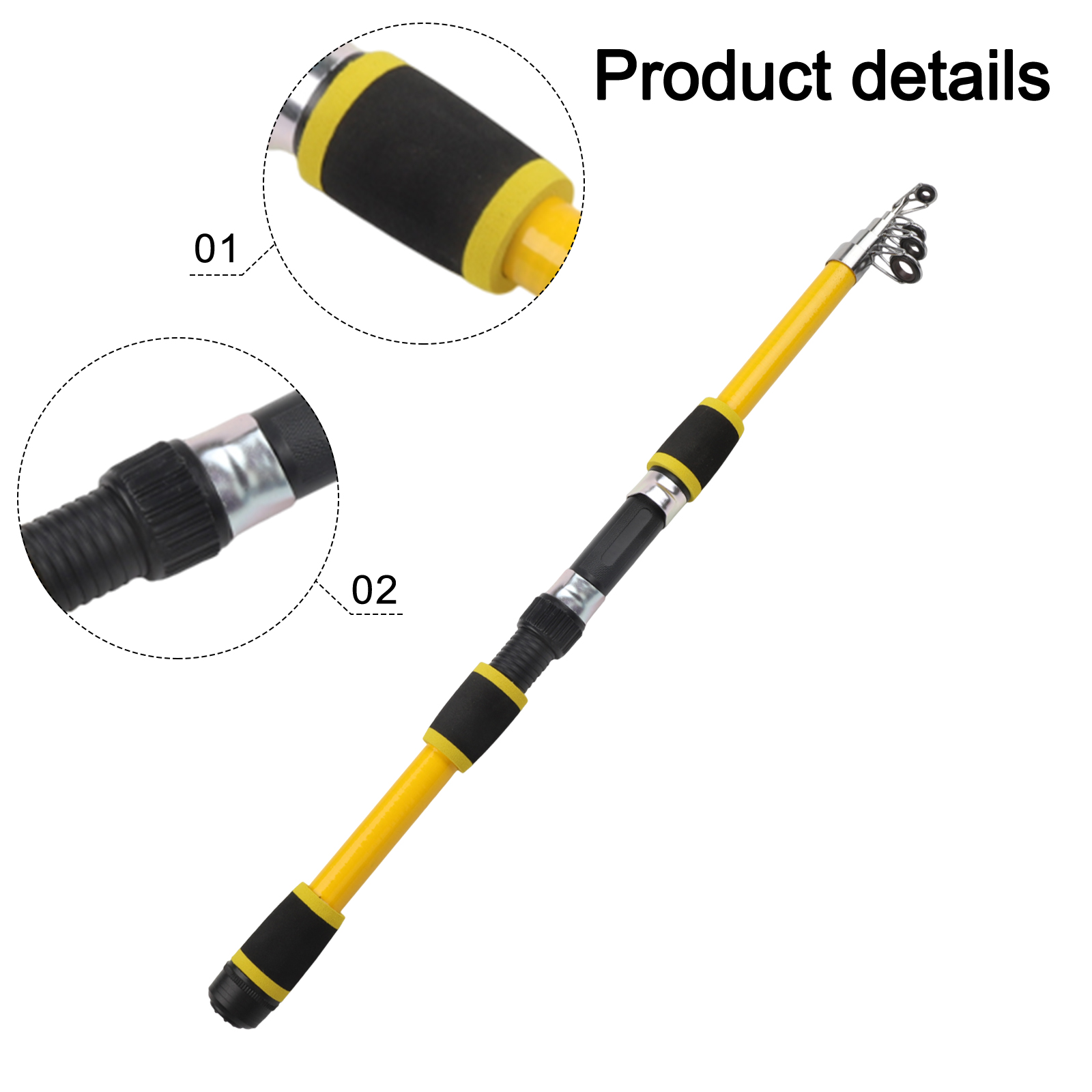 1pc Telescopic Fishing Rod Ree - Surf Reel recensie en prijs