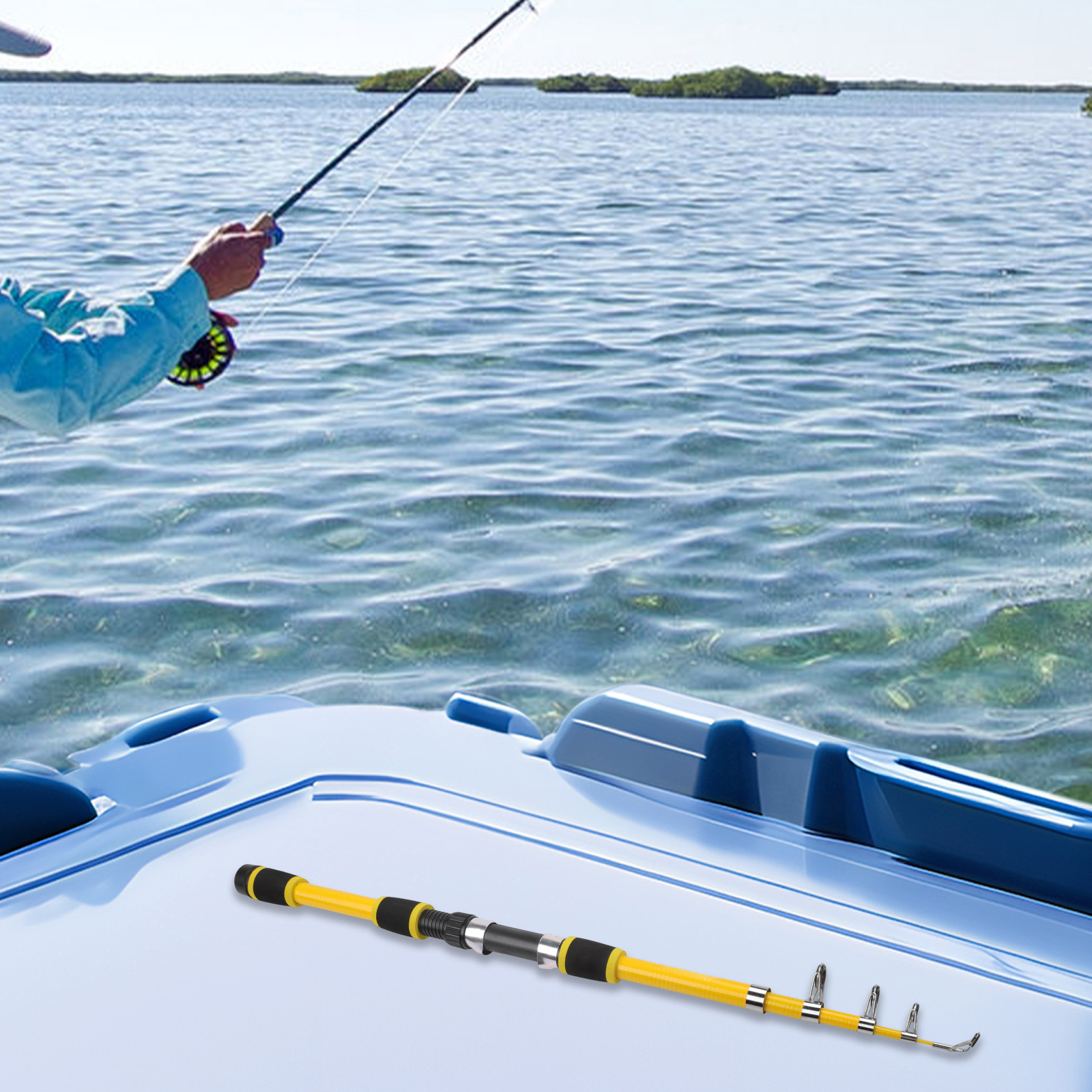 1pc Telescopic Fishing Rod Ree - Surf Reel recensie en prijs