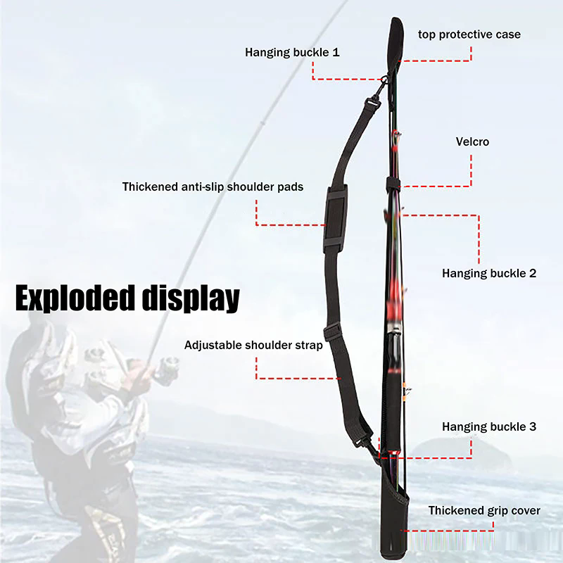Adjustable Fishing Rod Storage - Reel Cover recensie en prijs