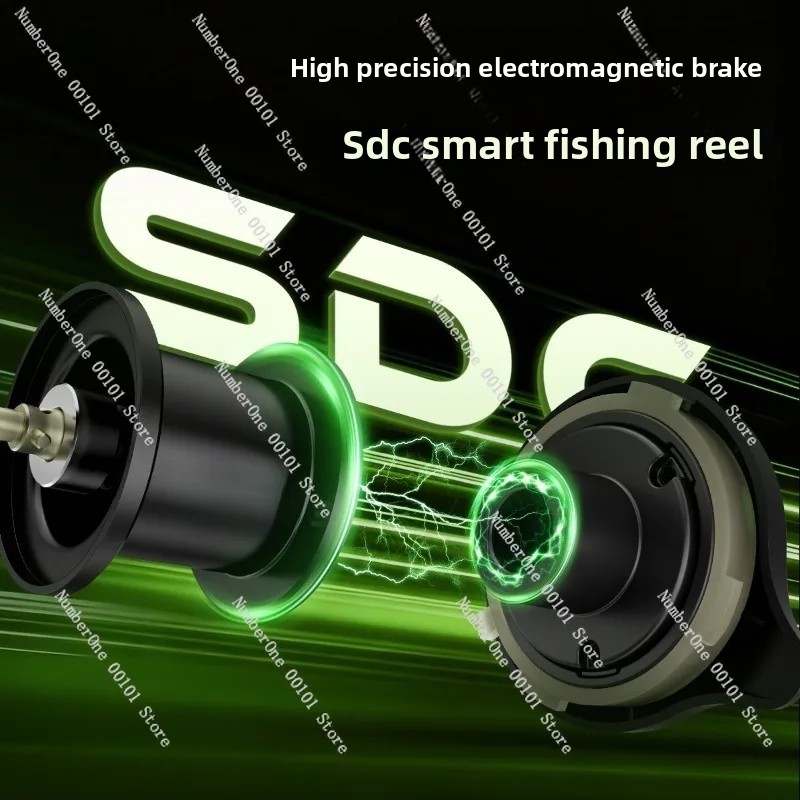 Electronic Magnetic Brake Fish - Baitcasting Reel recensie en prijs