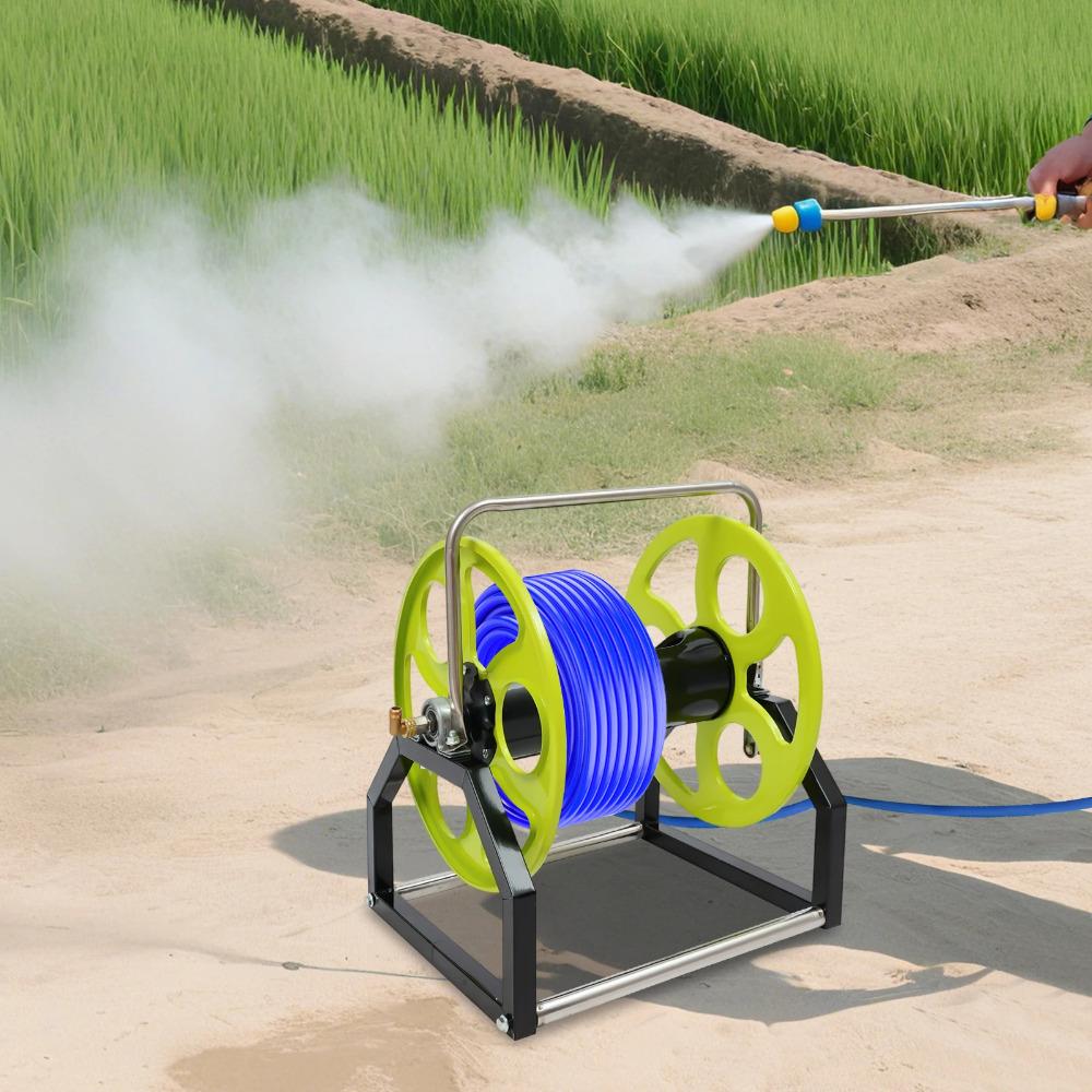 Garden Hose Reel, 360° Wall Mo - Reel Handle recensie en prijs