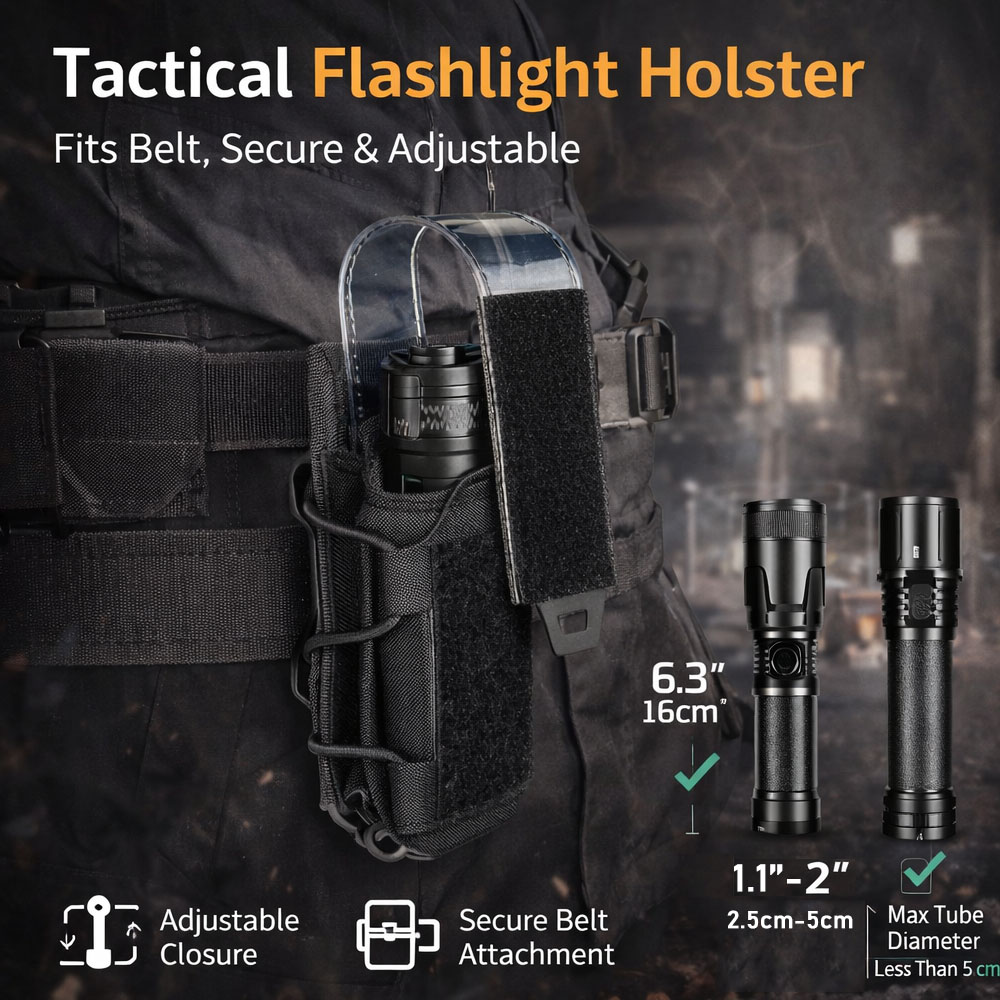 Tactical Flashlight Pouch Hols - Reel Bag recensie en prijs