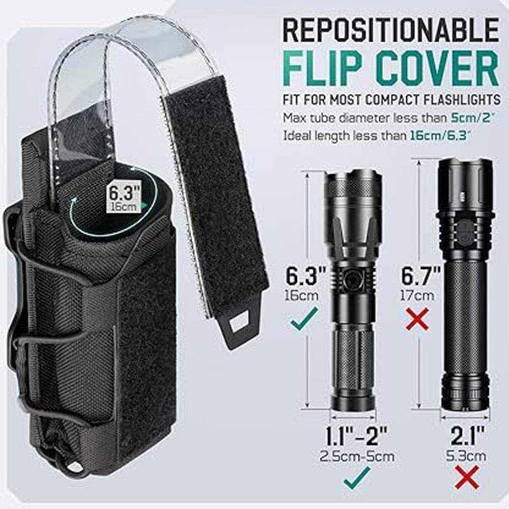 Tactical Flashlight Pouch Hols - Reel Bag recensie en prijs