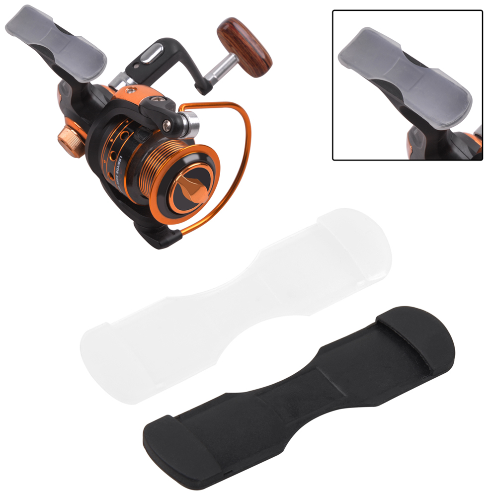 10Pcs Black/White Rubber Fishi - Reel Cover recensie en prijs