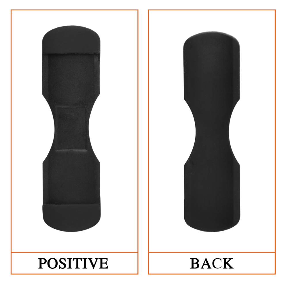 10Pcs Black/White Rubber Fishi - Reel Cover recensie en prijs