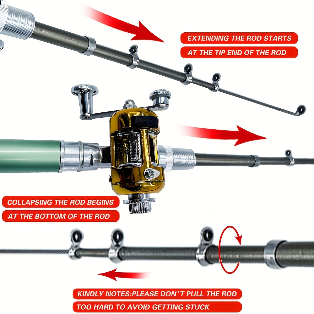 Pocket Ice Fishing Rod & Reel  - Ice Fishing Reel recensie en prijs