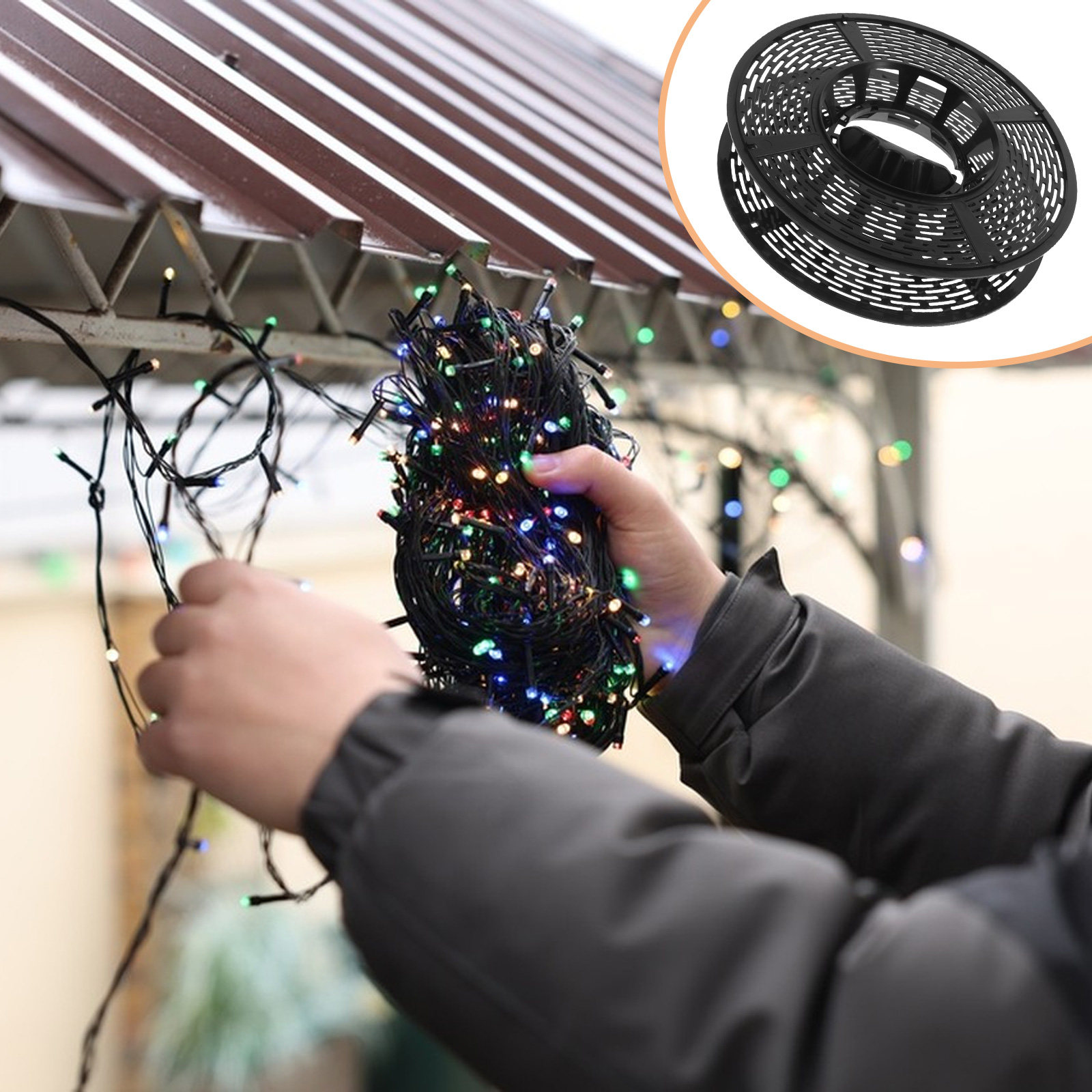 Christmas Light Organizer Reel - Reel Handle recensie en prijs