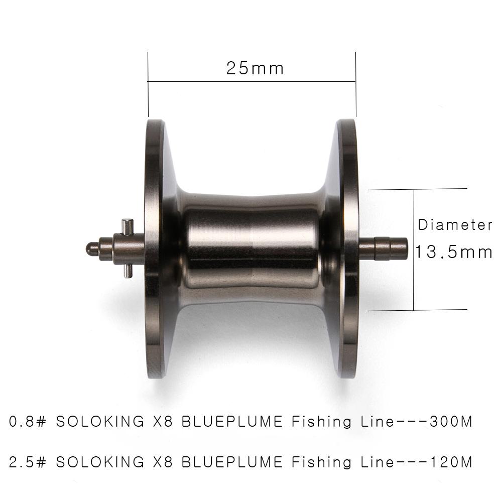 SOLOKING ASHMOON Deep Spool 5. - Reel Spare Spool recensie en prijs