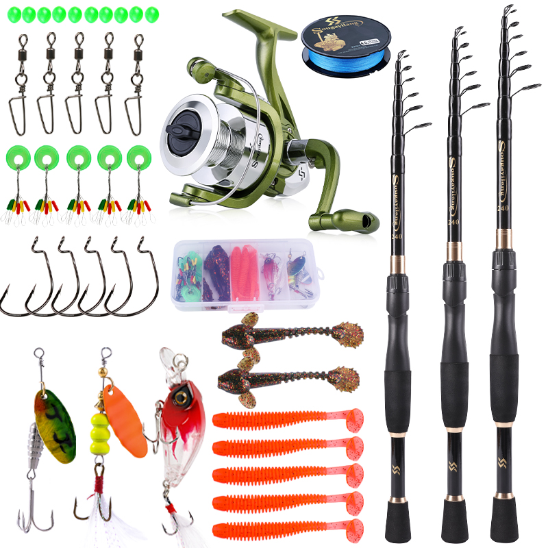 Sougayilang Telescopic Fishing - Spincast Reel recensie en prijs
