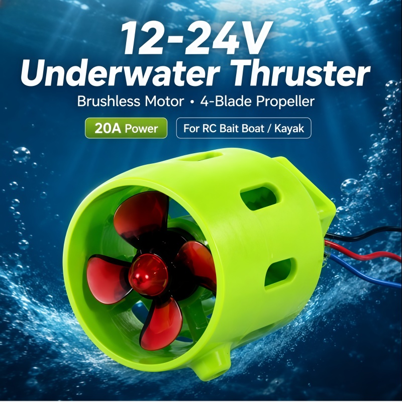 12-24V 20A Brushless Underwate - Trolling Reel recensie en prijs