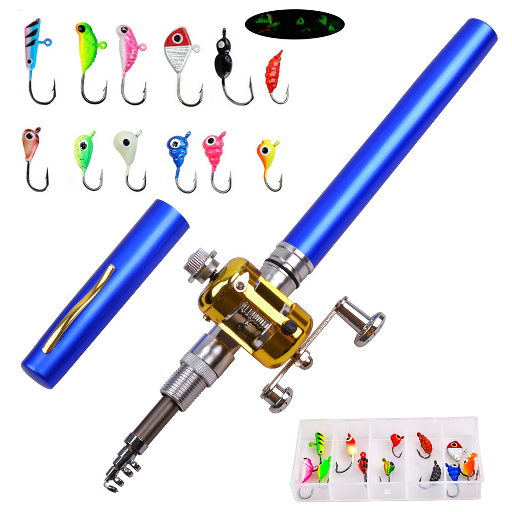 Mini ice fishing rod Combo wit - Ice Fishing Reel recensie en prijs