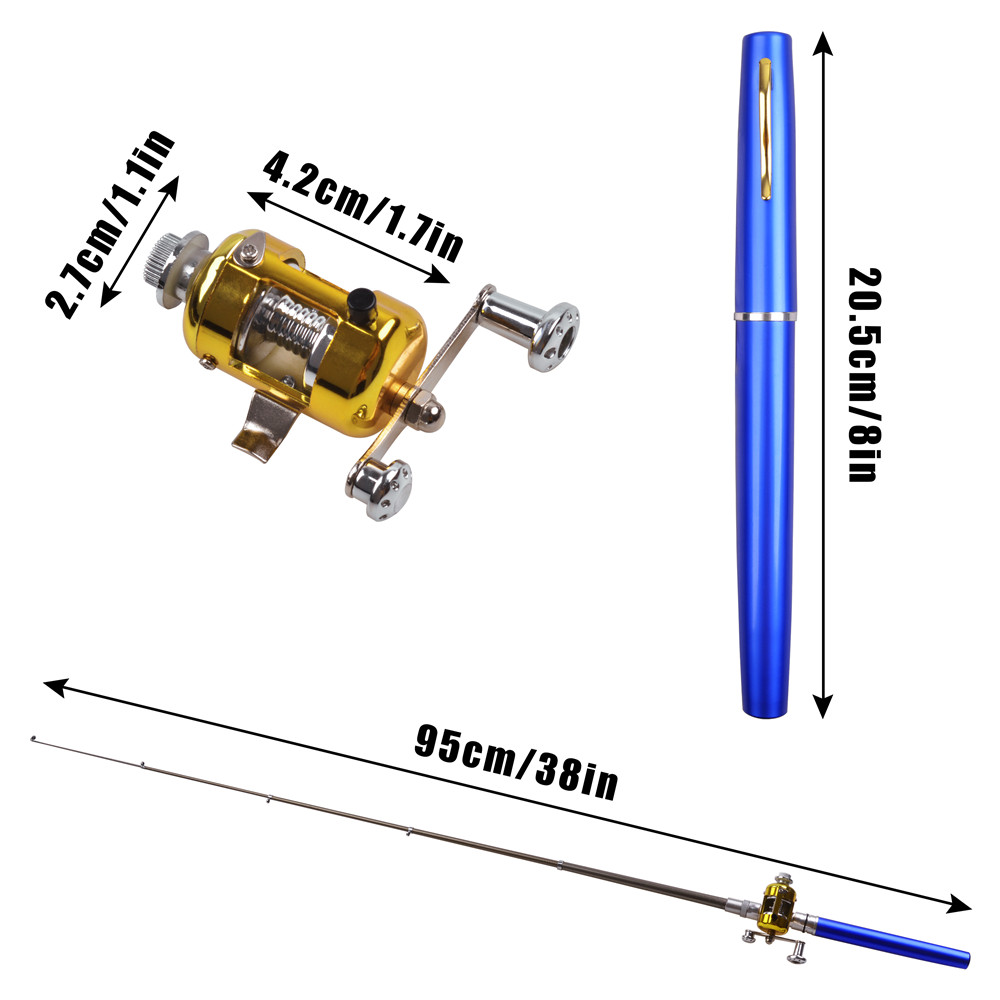 Mini ice fishing rod Combo wit - Ice Fishing Reel recensie en prijs
